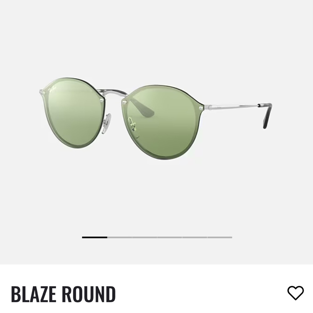 Rayban Blaze Round Sunglasses